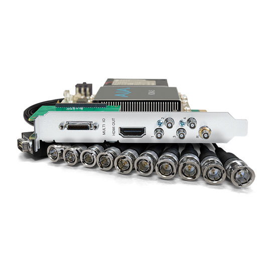 10-bit PCIe card, HDMI 2.0 output w/ HFR support (ATX Power)