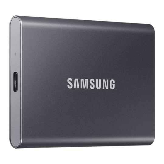 Samsung T7 1TB Portable External SSD USB-C/A Gen2 Grey PC/MAC