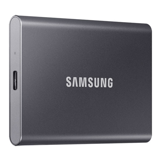 Samsung T7 Grey 2TB Portable External SSD USB-C/A Gen2 PC/MAC