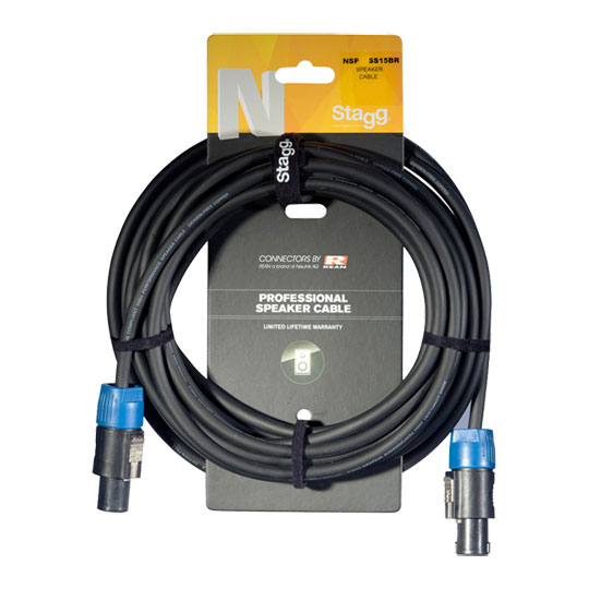 Stagg - 'NSP3SS15BR' N-Series 3M Professional Speaker Cable