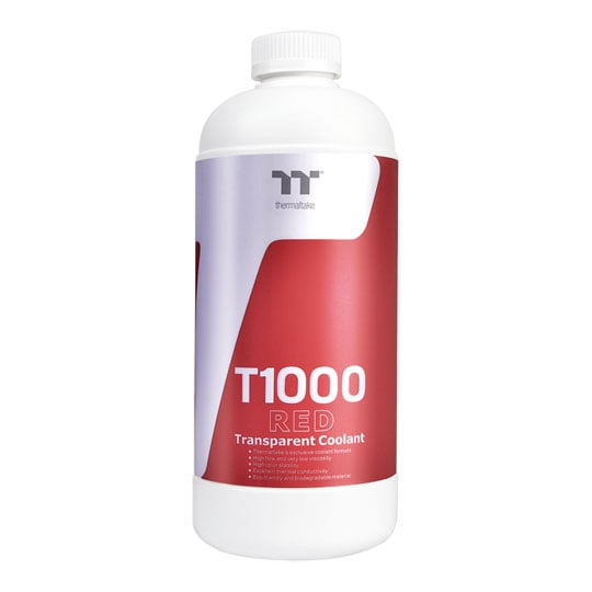 Thermaltake T1000 Transparent 1L Red Water Cooling Coolant Fluid Premix