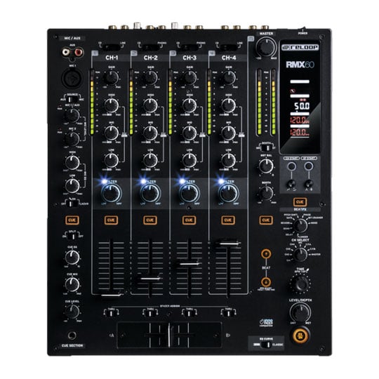 Reloop RMX-60 Digital 4-channel digital DJ mixer with FX