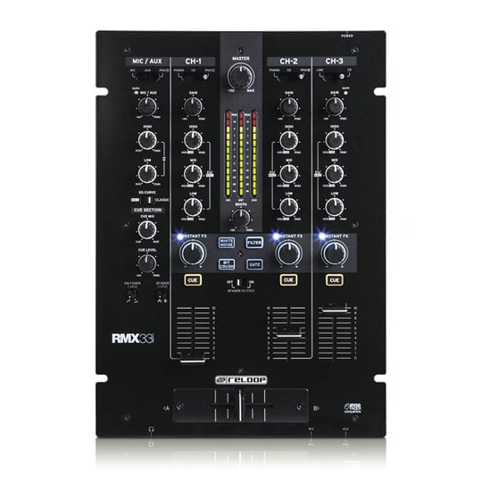 Reloop RMX-33i Digital FX Mixer with iPad Split Connection