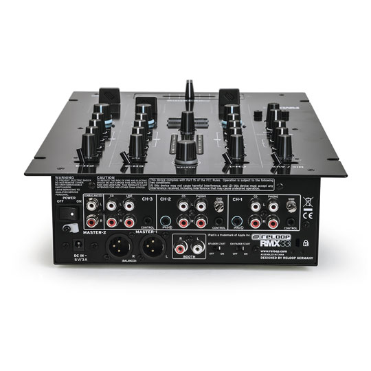 Reloop RMX-33i Digital FX Mixer with iPad Split Connection : image 3