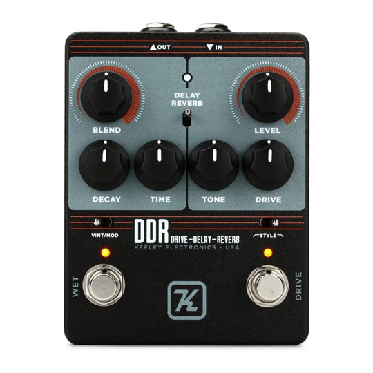 Keeley DDR-Drive-Delay-Reverb guitar pedal