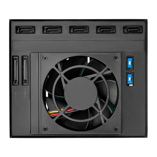 SilverStone 5 Bay Hot Swap Bay Convertor Trayless SAS/SATA : image 3