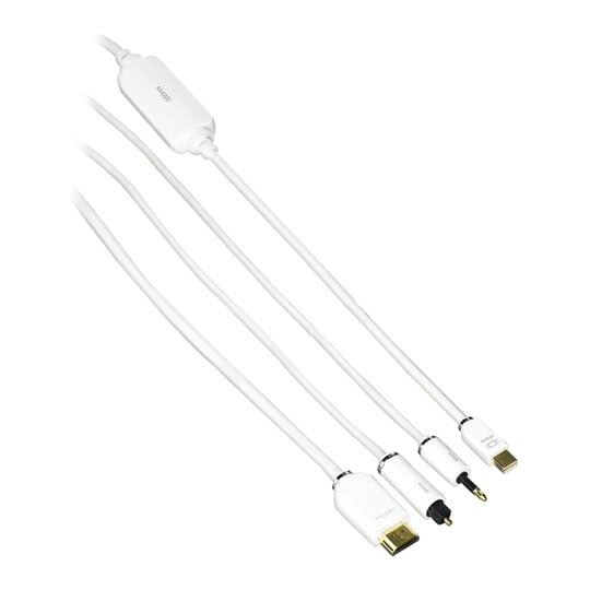 Techlink Mini DisplayPort Plug & 3.5 Optical + HDMI Plug Cables Set