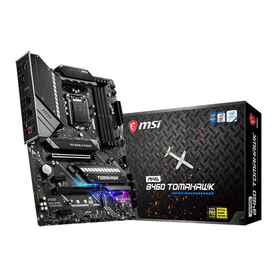 MSI MAG Intel B460 TOMAHAWK ATX Motherboard : image 1
