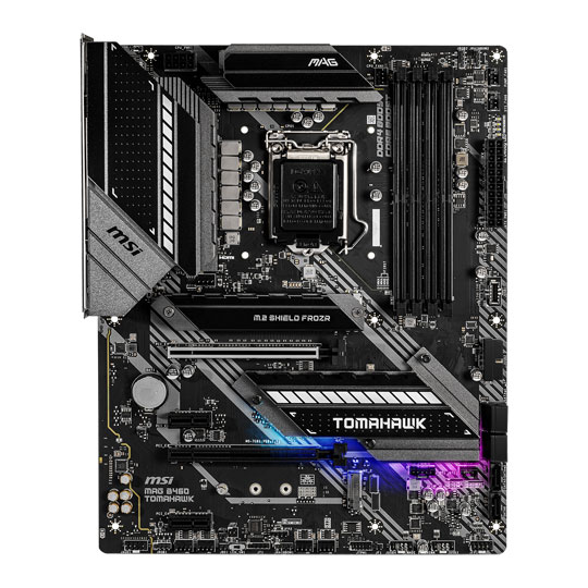 MSI MAG Intel B460 TOMAHAWK ATX Motherboard : image 2