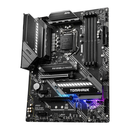 MSI MAG Intel B460 TOMAHAWK ATX Motherboard : image 3
