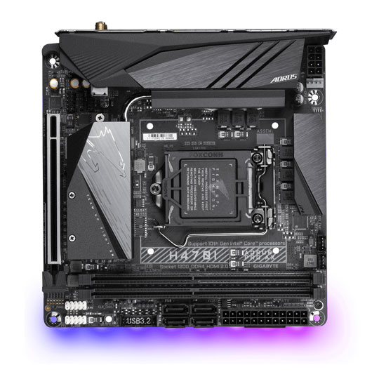 Motherboard Gigabyte Z490 Pro Ax Rgb Fusion H470i Aorus Pro