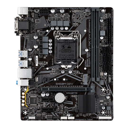 D2v Giga B460m Gigabyte Intel B460 D2V Micro-ATX Motherboard