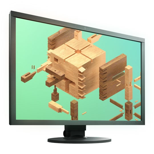 24.1" (61 cm) Hardware Calibration LCD Monitor