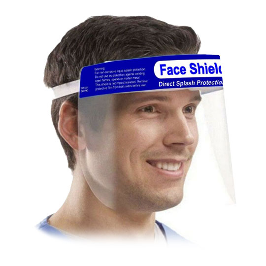 Scanitiser Face Shield Protective Isolation Mask Anti Fog