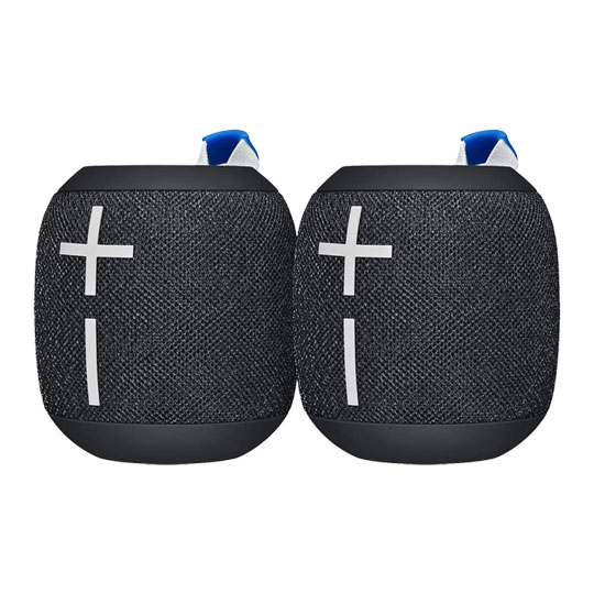 Duo Pack Ultimate Ears Wonderbooms 2 Wireless Bluetooth Speakers Waterproof Black : image 1
