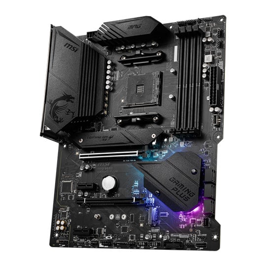 MSI AMD B550 MPG GAMING PLUS PCIe 4.0 ATX Motherboard : image 3