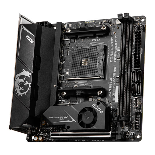 MSI AMD B550I MPG GAMING EDGE WIFI Mini-ITX Motherboard LN108121 