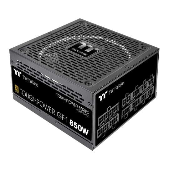 Thermaltake Toughpower GF1 850 Watt Full Modular 80+ Gold Performance Silent PSU/Power Supply : image 3