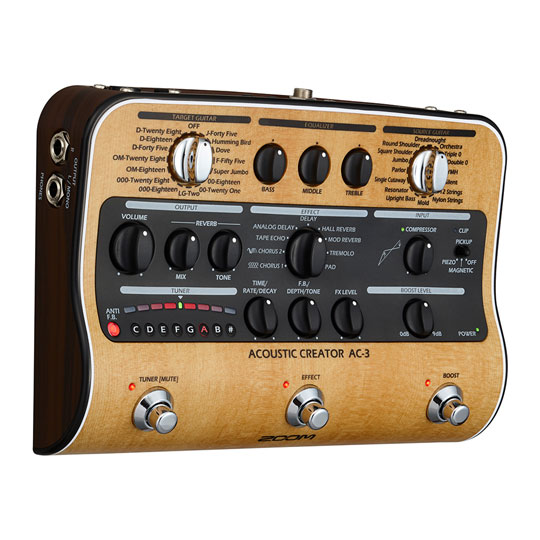 Zoom AC-3 Acoustic Creator - Enhanced Direct Box : image 3