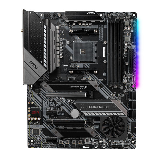 MSI AMD Ryzen X570 MAG TOMAHAWK WIFI AM4 PCIe 4.0 ATX Motherboard : image 2