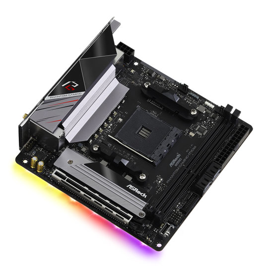 マザーボード ASRock mini ITX B550-ITX/ac B550 Phantom Gaming-ITX/ax | ASRock(アスロック) Socket AM4 AMD