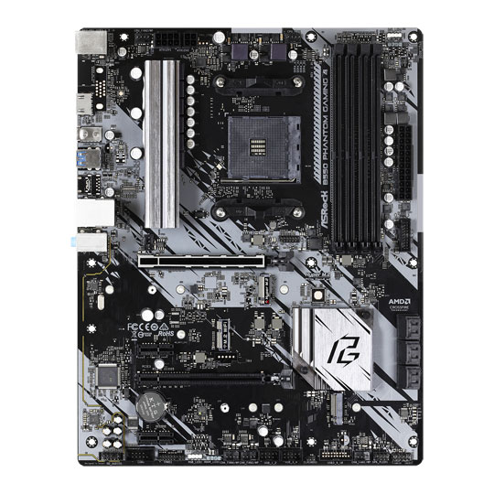ASRock B550 Phantom Gaming 4 DDR4 ATX Motherboard LN108363 - 90