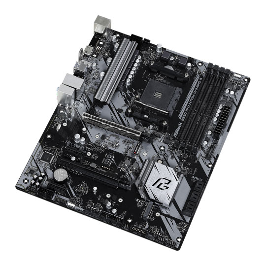 ASRock B550 Phantom Gaming 4 DDR4 ATX Motherboard LN108363 - 90