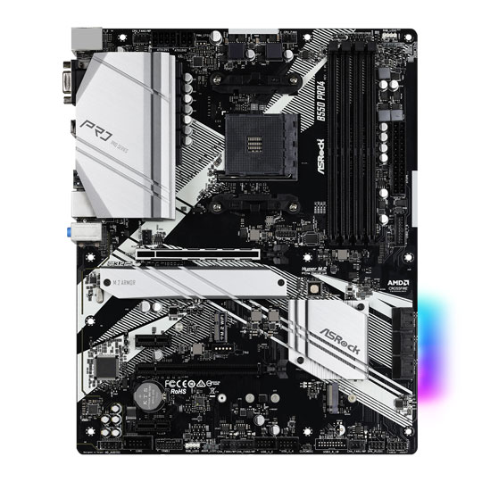 ASRock B550 Pro4 AMD B550 DDR4 ATX Motherboard
