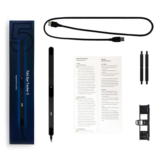 Tobii Eye Tracker 5 for PC/Laptop Gaming Eye Head Tracking