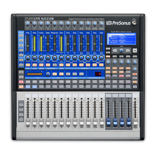 PreSonus StudioLive 16.0.2 USB 16-Channel Digital Mixer with USB