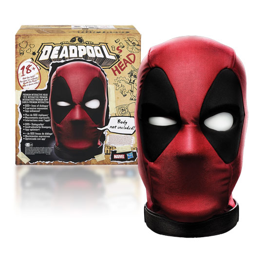 アメコミ dead pool head premium marvel Hasbro Marvel Legends Deadpool's Head Premium Interactive