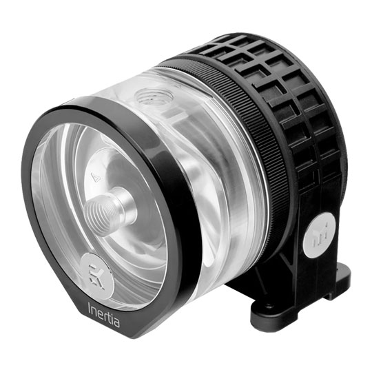 EK-Quantum Inertia D5 PWM D-RGB Plexi Pump
