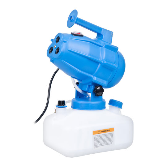 Scanitiser Portable ULV Fogging Machine 5L Capacity 5M Cable Length, Blue