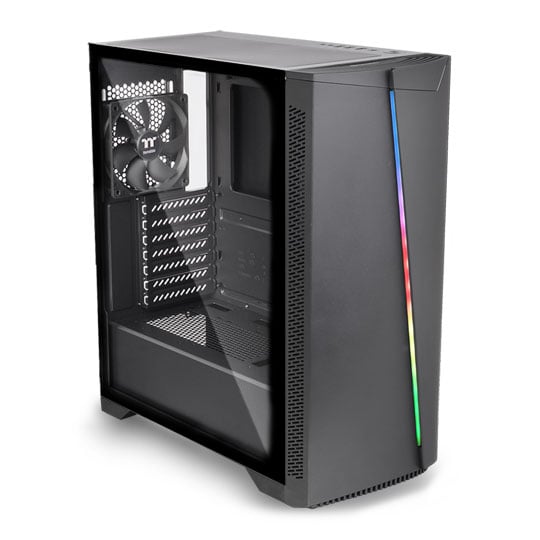 Thermaltake Black H350 RGB Tempered Glass Mid Tower PC Gaming Case : image 1