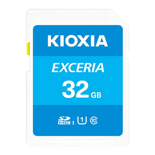 Kioxia Exceria 32GB UHS 1 Class 10 SD Card