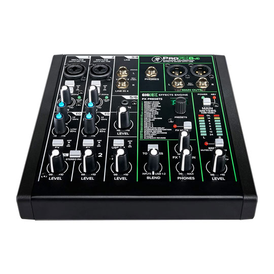Mackie ProFX6v3 6 Channel Effects Mixer Mackie ProFX6v3 6 Channel Effects Mixer