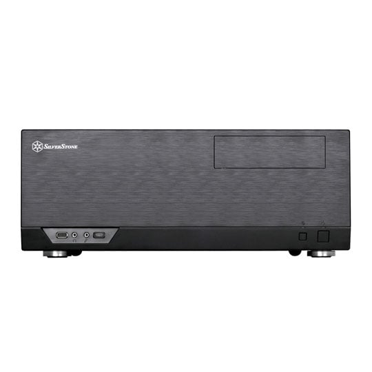 Silverstone Black Grandia GD09 HTPC Desktop PC Case Black