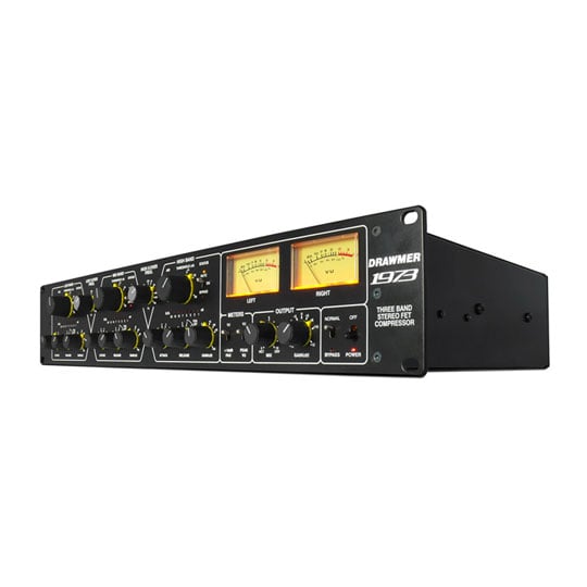 Drawmer 1973 2U-3 Band Stereo FET Compressor