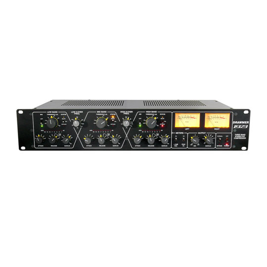Drawmer 1973 2U-3 Band Stereo FET Compressor