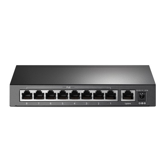TP-LINK 9-Port Desktop Switch with 8-Port PoE+ : image 3