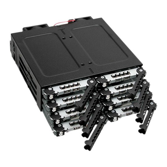 ICY DOCK ToughArmor 8 Bay 2.5" to 5.25" Hotswap Bay : image 3
