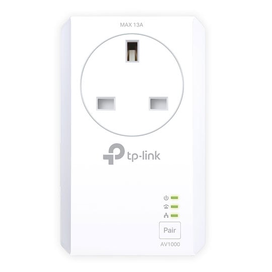 TP-LINK AV1000 2-Port Gigabit Passthrough Starter Kit