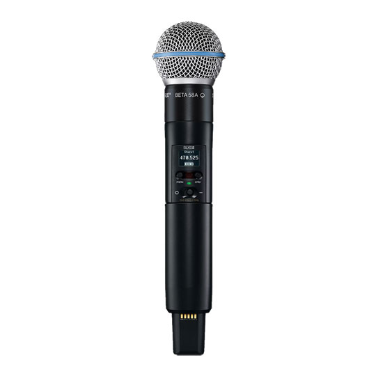 Shure SLX-D Wireless System with Beta58 Handheld (Rack Mount) : image 3