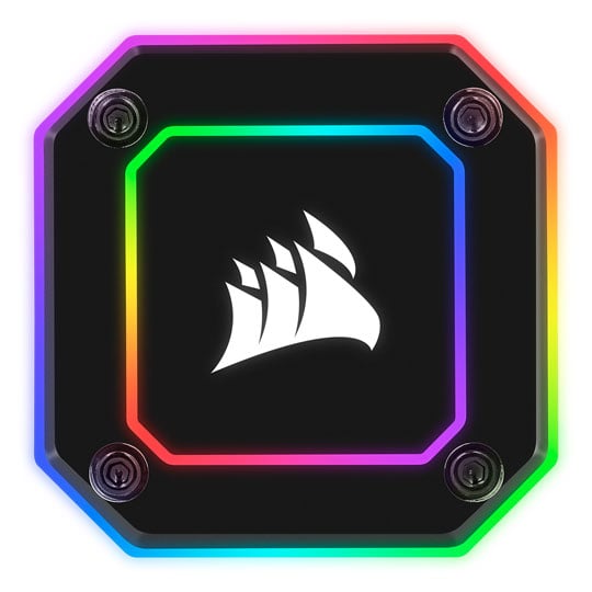 Corsair 360mm H150i ELITE CAPELLIX RGB 360mm Intel/AMD CPU Liquid Cooler : image 2