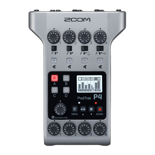 Podtrak P4 Portable Recorder/Audio Interface