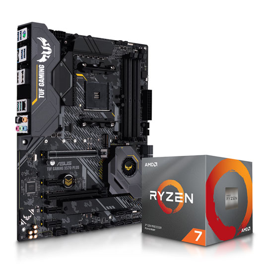 AMD Ryzen 7 3700X CPU & ASUS TUF GAMING X570-PLUS