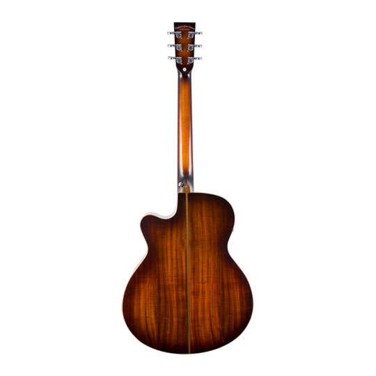 Tanglewood - 'TW4 E KOA' Winterleaf Series Electro Acoustic Guitar, Tobacco Burst Gloss