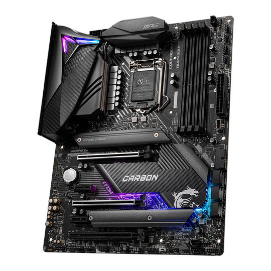 CPU i910850k Z490 Intel Core i9 10850K OEM CPU & MSI MPG Z490 GAMING CARBON