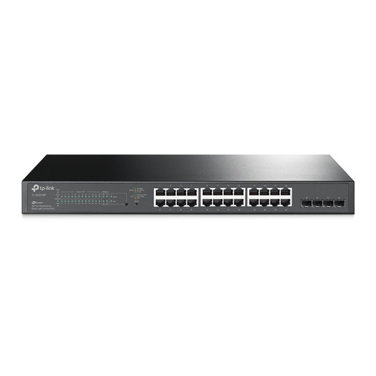 TP-LINK 28-Port Gigabit Smart PoE+ Switch