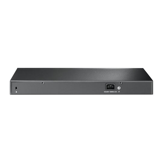 tp-link 16× PoE+ 10/100 Mbps RJ45 ports, 2× Gigabit RJ45 ports, and 1× combo Gigabit SFP slot. : image 3